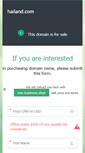Mobile Screenshot of hailand.com